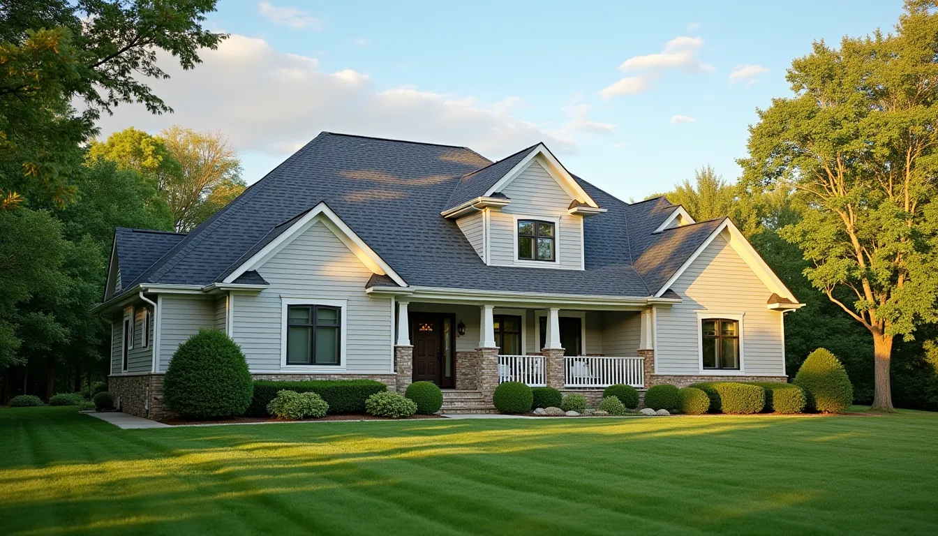 A well-kept Columbus-area home with a freshly installed shingle roof